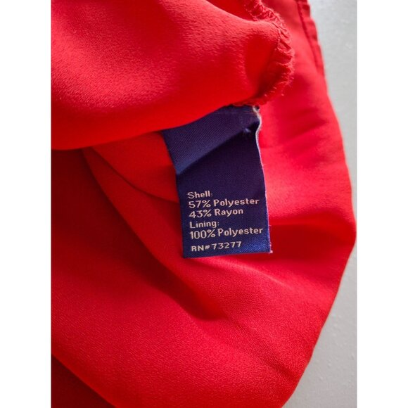 APT 9 Sequin Knit Sweater MRed Long Sleeve Holiday Party Pullover Minimalist - Picture 5 of 9